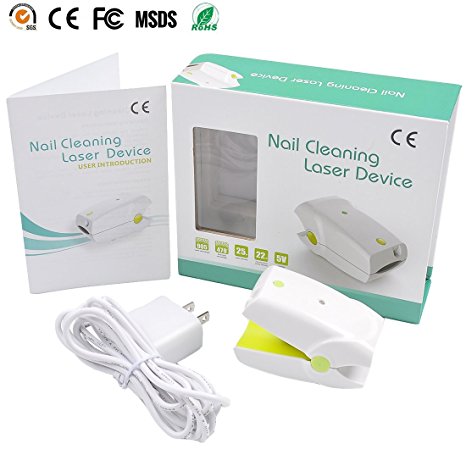 Nail Cleaning Laser Device Professional Safe, Quick and Painless Nail Fungus Treatment For Toe And Finger Nails To Use At-Home No Side Effects
