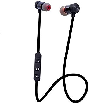 SONY Compatible Magnetic Bluetooth Waterproof Attractive Headphone with Noise Isolation, Integrated Neckband, Thunder Beats Stereo Sound and Hands-free Mic and Controlling Buttons with Magnetic Earbuds , Compatibility Secure Fit for Sports , Gym , Running & Outdoor with Built-in Microphone Supports By Anytime shops