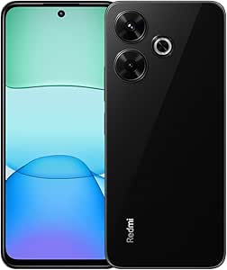 Xiaomi Redmi 13 8GB RAM 256GB ROM, procesador MediaTek Helio G91-Ultra, Camara 108MP Super-Clear, Pantalla Immersive 6.79" FHD , 33W Fast Charging, bateria 5030mAh (typ) - Midnight Black