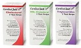 CardioChek Starter Refill Cholesterol Kit includes 3 total3 hdl3 trig 9 capillaries and 9 lancets