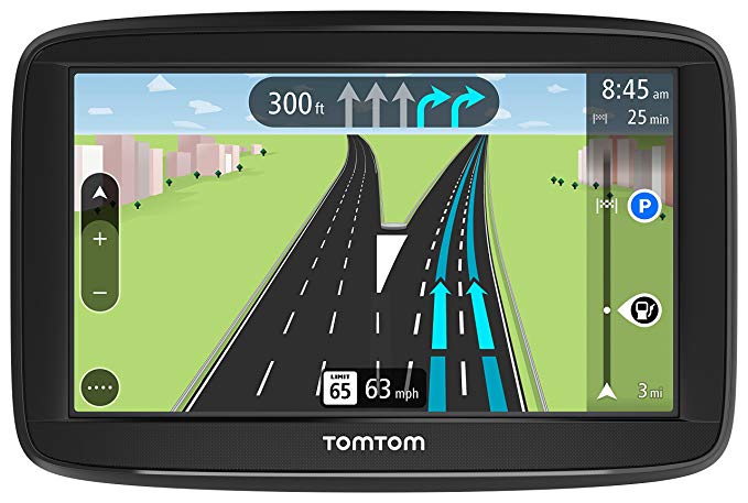 TomTom VIA 1525M 5-Inch GPS Navigation Device with Free Lifetime Maps of North America, Advanced Lane Guidance and Spoken Turn-by-Turn Directions