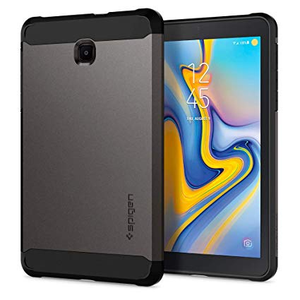 Spigen Tough Armor Designed for Samsung Galaxy Tab A 8.0 Case (2018) SM-T387 Verizon/Sprint/T-Mobile. Not Compatible with Galaxy Tab A 8.0 (2017) - Gunmetal