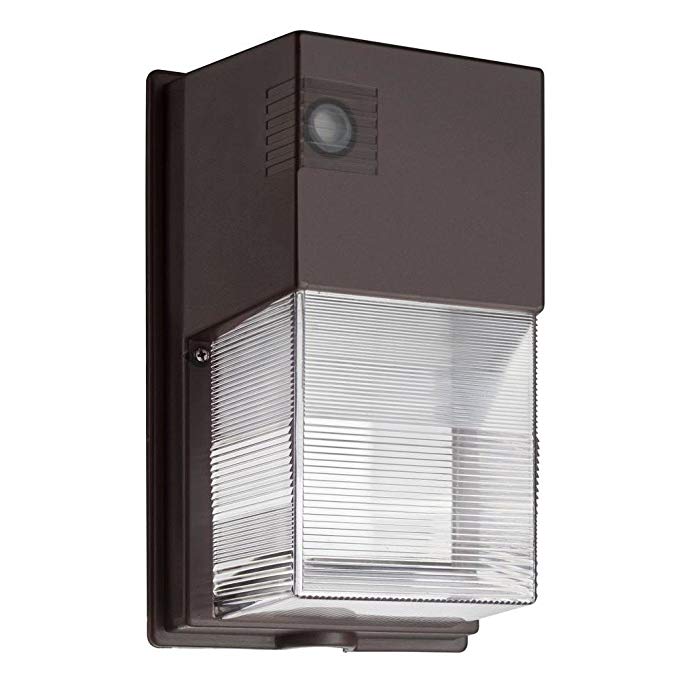 Lithonia Lighting OWP LED 1 50K 120 PE M4 Wall Mount Outdoor LED Wall Pack Light, Black-Bronze