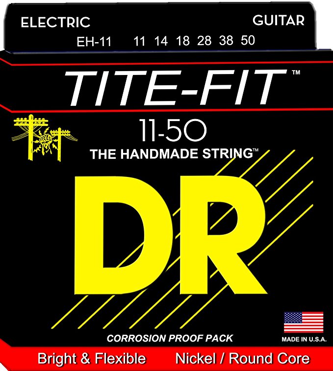 DR Strings Tite Fit Electric Round Core 11-50