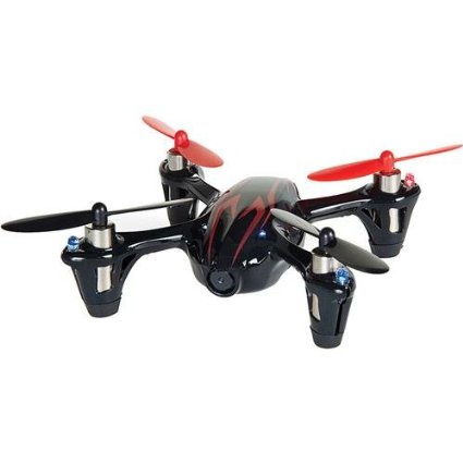 Hubsan X4 H107C 4 Channel 24GHz RC Quad Copter with Camera - RedBlack RedBlack