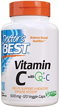 Doctor's Best Best Vitamin C 500mg, 120 Count