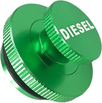 Easy to grip，Diesel Fuel tank Cap for Dodge, （Hidden-Strong magnetism） Ram Diesel Aluminum Fuel Cap for 2013-2018 Dodge Ram Truck 1500 2500 3500 … … …