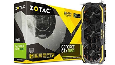 Zotac GeForce GTX 1080 AMP Extreme 8GB GDDR5X Graphics Card