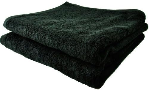 Bloom Imabari Towel Bath Towel 2 Sheets Sanhokin Cotton (BLACK) Made in Japan