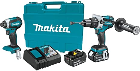 Makita XT267T 18V LXT Lithium-Ion Brushless Cordless 2-Pc. Combo Kit (5.0Ah),