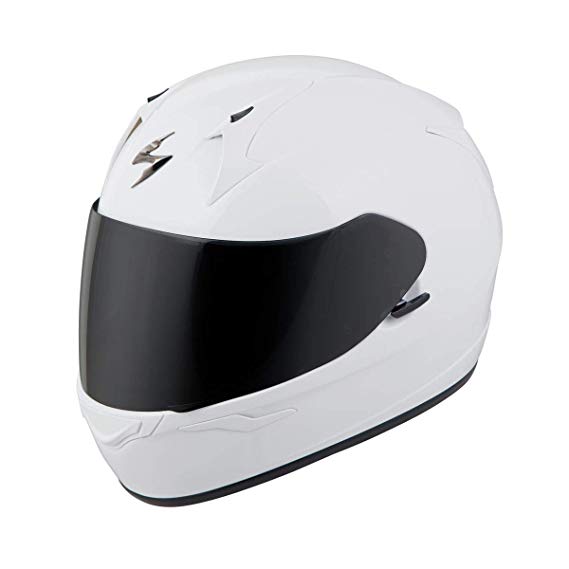 Scorpion EXO-R320 Solid Bike Motorcycle Helmet - White/Large