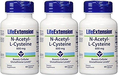 Life Extension N-Acetyl Cysteine 600 Mg, 180 Caps