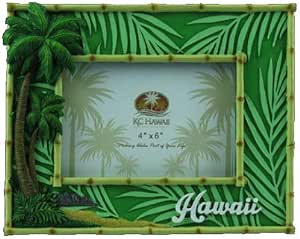 KC Hawaii Palm Trees Horizontal Picture Frame 4" x 6"