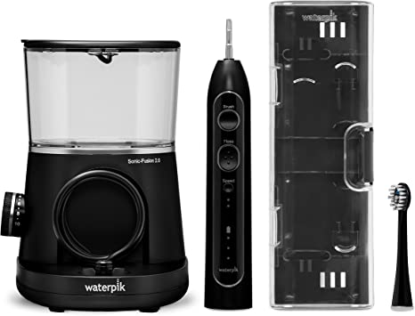 Waterpik Sonic-Fusion 2.0 Flossing Electric Toothbrush, Black