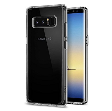 Galaxy Note 8 Case, Singularity Products Shock Absorption Rigid Slim Protective Cases Anti Scratch Hard Back Clear Note 8 Cover Support Charging Stand with Finger Ring Stand for Samsung Galaxy Note8