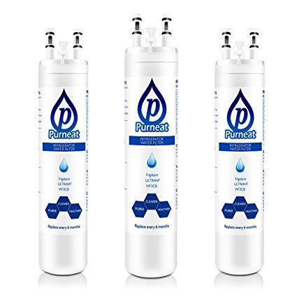 Puright Refrigerator Water Filter for Frigidaire ULTRAWF & WF3CB ,Pack of 3