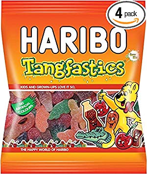 Haribo Tangfastics - 220g - Pack of 4 (220g x 4 Bags)