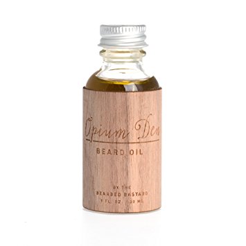 Opium Den Beard Oil by The Bearded Bastard — Natural Beard Oil (1 oz)