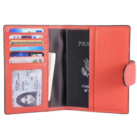 Banuce Genuine Leather Passport Cover