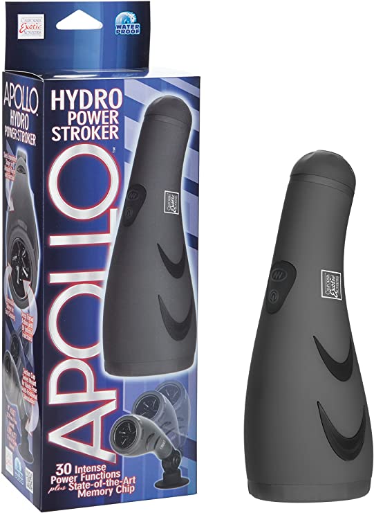 California Exotic Novelties Apollo Hydro Power Stroker, Gray