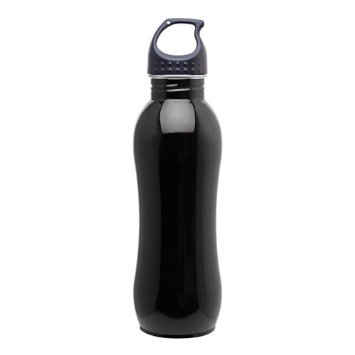 Ergo Shape 18/8 Stainless Steel Water Bottle Canteen - 24oz. Capacity