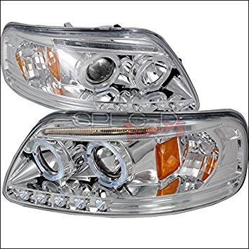 97-03 FORD F150 HALO LED PROJECTOR CHROME