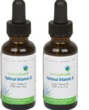 Liquid Vitamin D 3 - 2000 IU per drop - 900 Servings - High Potency - PACK OF 2