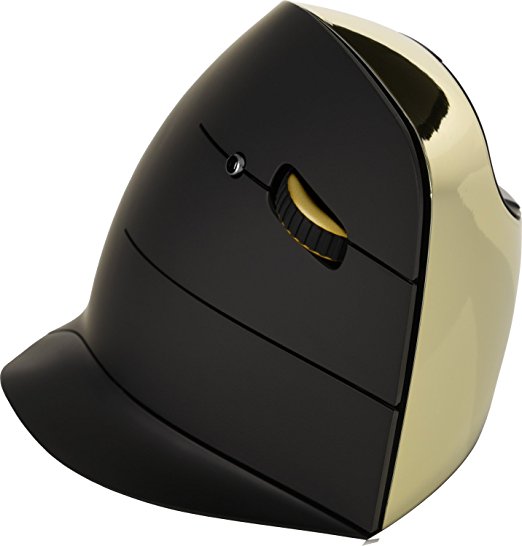 Evoluent VerticalMouse C Series Gold, Wireless Right Hand (VMCRWG)