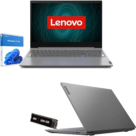 Notebook Lenovo Laptop-PC, 15,6"-Display,CPU und A4, 2,30 GHz, RAM, 4 Gbit/s Ddr4, SDD, 240 Gbit/s, Grafik Radeon R3, HDMI, 2X USB 3.0,DVD-Brenner, WLAN,Bluetooth,Open Office,Windows 10 Professional