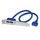 StarTechcom 2 Port USB 30 A Female Slot Plate Adapter USB3SPLATE