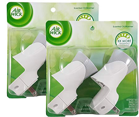 Air Wick Scented Oil Warmers, 2 Twin Packs, 4 Count