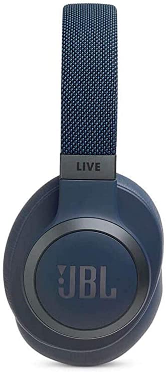 JBL Live 650BTNC - Around-Ear Wireless Headphone with Noise Cancellation - Non Retail Packaging (Blue)