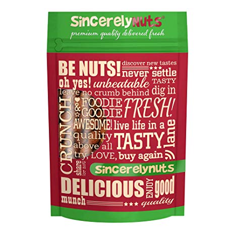 Sincerely Nuts – Tamari Almonds | 1 Lb. Bag | Delicious Soy Sauce Alternative | Low Calorie, Vegan, Gluten and Guilt Free | Gourmet Kosher Food | Source of Fiber, Protein, Vitamins and Minerals