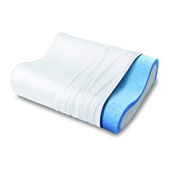 Sleep Innovations Gel Memory Foam Contour Pillow