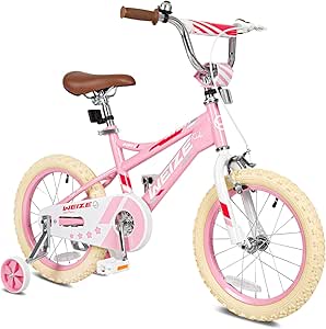 WEIZE Kids Bike,16 20 Inch Children Bicycle for Boys Girls Ages 4-12 Years Old, Rider Height 38-60 Inch, Coaster Brake, Multiple Color Options