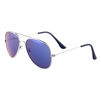 Kids Baby Aviator Sunglasses,Shileded Metal Frame Lenses for Boys/Girls 3-15 Age