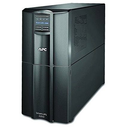 APC UPS 2200VA Smart-UPS with SmartConnect, Pure Sinewave UPS Battery Backup, Uninterruptible Power Supply (SMT2200C)