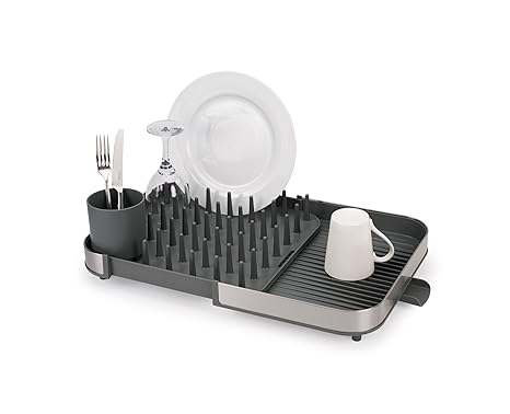 Joseph Joseph Dish Drainers, Stainless Steel, Expandable