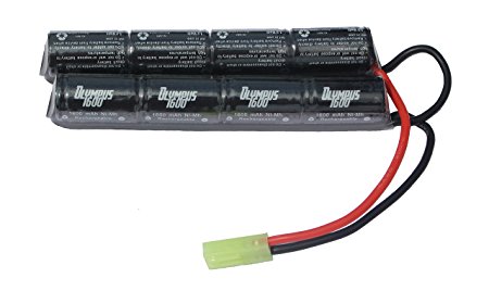 Olympus 1600 mAh NIMH airsoft butterfly battery.