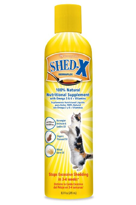 SynergyLabs SHED-X Dermaplex Shed Control Nutritional Supplement for Cats 83 fl oz
