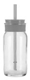Ello Coachella BPA-Free Glass Sipper with Straw 20 oz