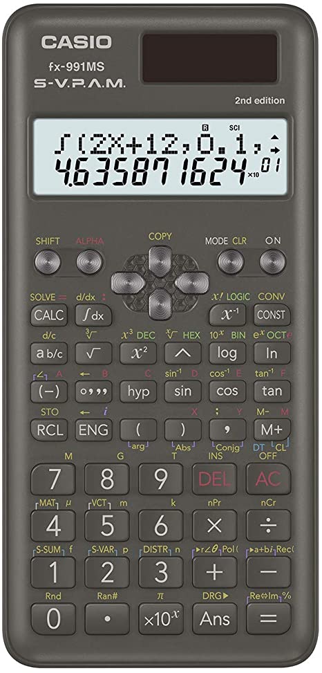 Casio FX991MSPLUS2 Engineering/Scientific Calculator