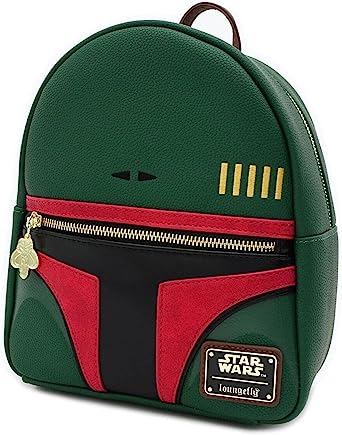 Loungefly Star Wars Boba Fett Faux Leather Mini Backpack Standard