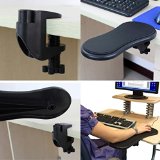 Ergonomic Adjustable Computer Desk Extender Arm Wrist Rest Support Mouse Pad Desk Chair System Computer Armrest Wrist Rest