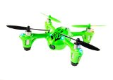 Hubsan X4 H107C RC Quadcopter - 24G 4CH RTF Drone with Camera HD 2MP and Bonus Battery Doubles Flying Time - Exclusive Lime Green Edition
