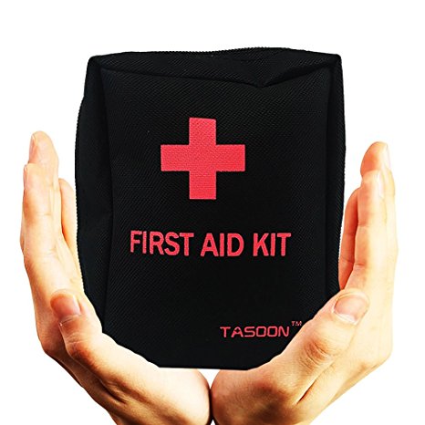 TASOON First Aid Kit, Compact First Aid Kit Large Portable Lightweight Medical Supplies For Emergencies at Home, Outdoors, Car, Camping, Workplace, Hiking & Survival.