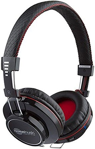NoiseHush NoiseHush BT700 Freedom Bluetooth Headphones with Mic - Black Original OEM BT700-12267 - Wired Headsets - Non-Retail Packaging - Black