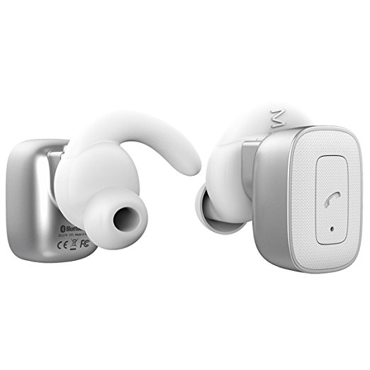 True Wireless Earbuds, Amoner Bluetooth Stereo Headphones In-ear Headsets with Mic for Android And iOS