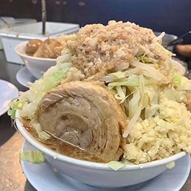 神豚 ラーメン 2食 極厚神豚2枚付き 大分まるしげ 二郎系 冷食 豚骨 とんこつ お取り寄せ 生麺 豚骨 スープ 麺 チャーシュー