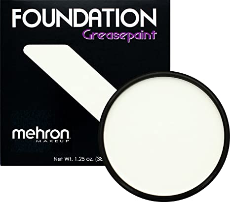 Mehron Makeup Foundation Greasepaint (1.25 oz) (WHITE)